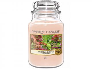 Yankee Candle – Classic vonná svíčka Tranquil Garden (Tichá zahrada), 623 g