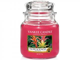 Yankee Candle – Classic vonná svíčka Tropical Jungle (Tropická džungle), 411 g