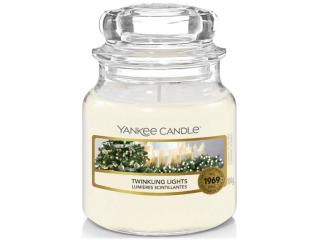 Yankee Candle – Classic vonná svíčka Twinkling Lights (Zářící světýlka), 104 g