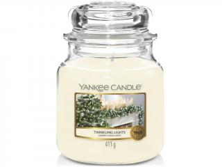 Yankee Candle – Classic vonná svíčka Twinkling Lights (Zářící světýlka), 411 g