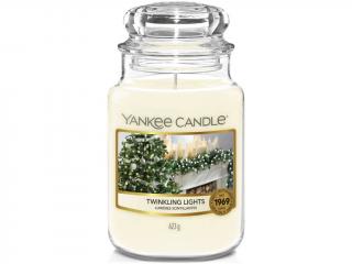 Yankee Candle – Classic vonná svíčka Twinkling Lights (Zářící světýlka), 623 g