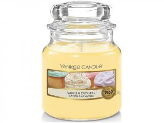 Yankee Candle – Classic vonná svíčka Vanilla Cupcake (Vanilkový košíček), 104 g