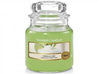 Yankee Candle – Classic vonná svíčka Vanilla Lime (Vanilka s limetkou), 104 g