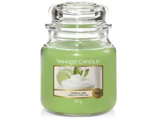 Yankee Candle – Classic vonná svíčka Vanilla Lime (Vanilka s limetkou), 411 g