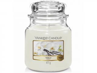 Yankee Candle – Classic vonná svíčka Vanilla (Vanilka), 411 g