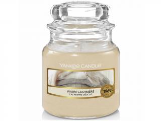Yankee Candle – Classic vonná svíčka Warm Cashmere (Hřejivý kašmír), 104 g
