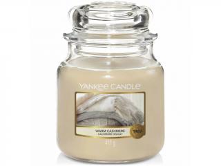 Yankee Candle – Classic vonná svíčka Warm Cashmere (Hřejivý kašmír), 411 g