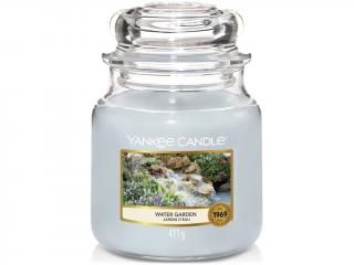 Yankee Candle – Classic vonná svíčka Water Garden (Vodní zahrada), 411 g