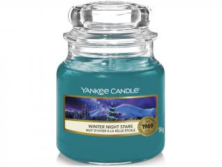 Yankee Candle – Classic vonná svíčka Winter Night Stars (Hvězdy zimní noci), 104 g