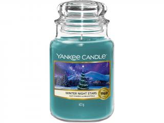 Yankee Candle – Classic vonná svíčka Winter Night Stars (Hvězdy zimní noci), 623 g