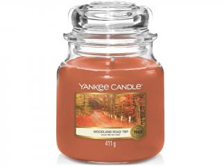 Yankee Candle – Classic vonná svíčka Woodland Road Trip (Výlet do lesů), 411 g