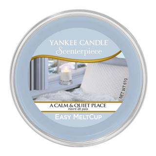 Yankee Candle – Easy MeltCup vonný vosk A Calm & Quiet Place (Klidné a tiché místo), 61 g