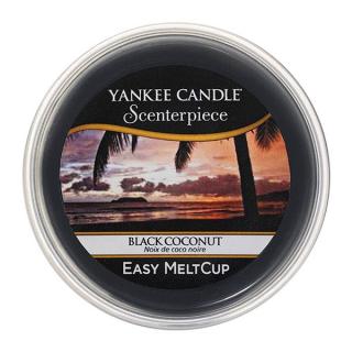 Yankee Candle – Easy MeltCup vonný vosk Black Coconut (Černý kokos), 61 g
