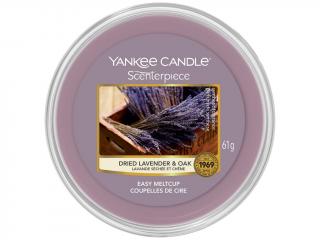 Yankee Candle – Easy MeltCup vonný vosk Dried Lavender & Oak (Sušená levandule a dub), 61 g