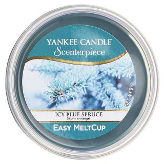 Yankee Candle – Easy MeltCup vonný vosk Icy Blue Spruce (Ojíněný modrý smrk), 61 g