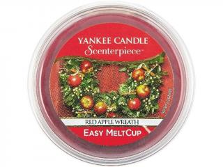 Yankee Candle – Easy MeltCup vonný vosk Red Apple Wreath (Věnec z červených jablíček), 61 g
