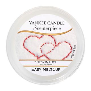 Yankee Candle – Easy MeltCup vonný vosk Snow in Love (Zamilovaný sníh), 61 g