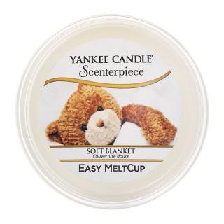 Yankee Candle – Easy MeltCup vonný vosk Soft Blanket (Jemná přikrývka), 61 g