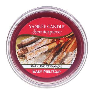 Yankee Candle – Easy MeltCup vonný vosk Sparkling Cinnamon (Skořice a hřebíček), 61 g
