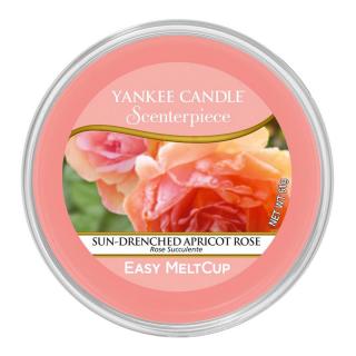Yankee Candle – Easy MeltCup vonný vosk Sun Drenched Apricot Rose (Vyšisovaná meruňková růže), 61 g