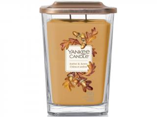 Yankee Candle – Elevation vonná svíčka Amber & Acorn (Ambra a žaludy), 552 g