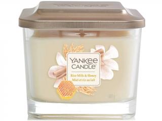 Yankee Candle – Elevation vonná svíčka Rice Milk & Honey (Rýžové mléko a med), 347 g