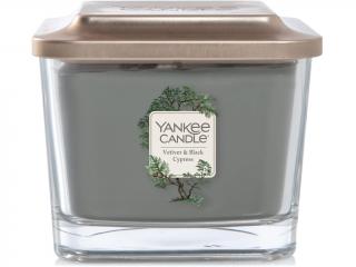 Yankee Candle – Elevation vonná svíčka Vetiver & Black Cypress (Vetiver a černý cypřiš), 347 g