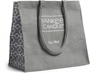 Yankee Candle – jutová taška Premium, velká