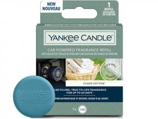 Yankee Candle – náplň difuzéru do zásuvky auta Clean Cotton (Čistá bavlna)