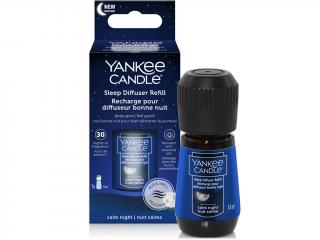 Yankee Candle – náplň do elektrického difuzéru pro klidný spánek Calm Night (Klidná noc), 14 ml