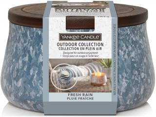 Yankee Candle – Outdoor vonná svíčka Fresh Rain (Svěží déšť), 283 g