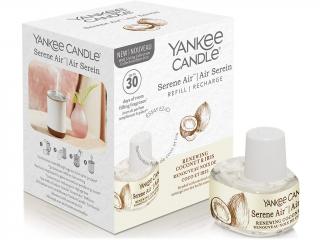 Yankee Candle – Serene Air™ náplň do difuzéru Renewing Coconut & Iris (Oživující kokos a kosatec), 17 ml