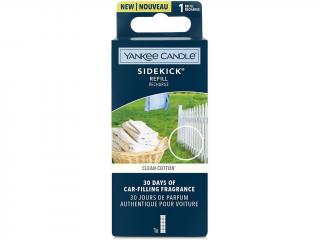Yankee Candle — Sidekick™ náplň vůně do auta Clean Cotton (Čistá bavlna), 1 ks