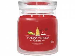 Yankee Candle – Signature svíčka Big Apple Christmas (Vánoce v New Yorku) Velikost: střední 368 g