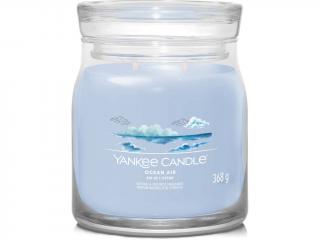 Yankee Candle – Signature svíčka Ocean Air (Oceánský vzduch) Velikost: střední 368 g