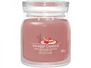 Yankee Candle – Signature svíčka Parisian Holiday Brunch (Vánoční brunch v Paříži) Velikost: střední 368 g