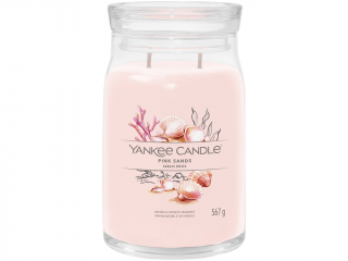Yankee Candle – Signature svíčka Pink Sands (Růžové písky) Velikost: velká 567 g
