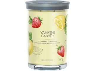 Yankee Candle – Signature Tumbler svíčka Iced Berry Lemonade (Ledová limonáda) Velikost: velká 567 g