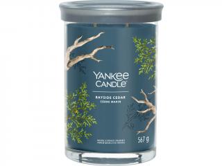 Yankee Candle – Signature Tumbler vonná svíčka Bayside Cedar (Pobřežní cedr) Velikost: velká 567 g