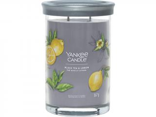 Yankee Candle – Signature Tumbler vonná svíčka Black Tea & Lemon (Černý čaj s citrónem) Velikost: velká 567 g