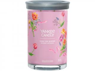 Yankee Candle – Signature Tumbler vonná svíčka Hand Tied Blooms (Ručně vázané květiny) Velikost: velká 567 g