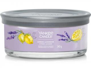 Yankee Candle – Signature Tumbler vonná svíčka Lemon Lavender (Citron a levandule) Velikost: střední 340 g