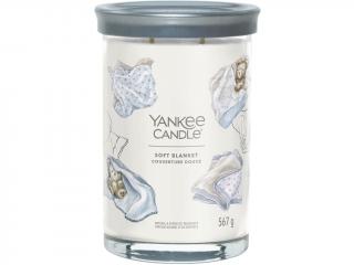 Yankee Candle – Signature Tumbler vonná svíčka Soft Blanket (Jemná přikrývka) Velikost: velká 567 g