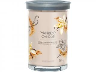 Yankee Candle – Signature Tumbler vonná svíčka Vanilla Creme Brulee (Vanilkový krém) Velikost: velká 567 g