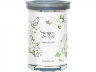 Yankee Candle – Signature Tumbler vonná svíčka White Gardenia (Bílá gardénie) Velikost: velká 567 g