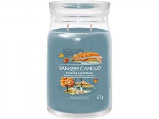 Yankee Candle – Signature vonná svíčka Evening Riverwalk (Večerní procházka podél řeky) Velikost: velká 567 g