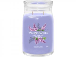 Yankee Candle – Signature vonná svíčka Lilac Blossoms (Šeříkové květy) Velikost: velká 567 g