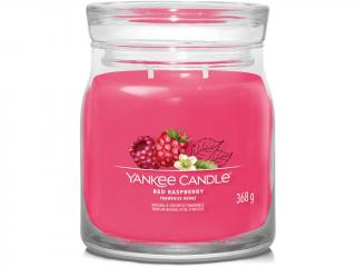 Yankee Candle – Signature vonná svíčka Red Raspberry (Červená malina) Velikost: střední 368 g
