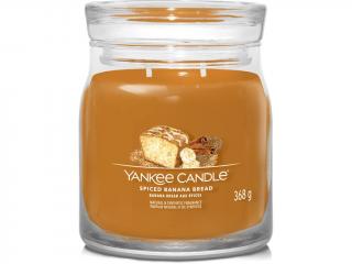 Yankee Candle – Signature vonná svíčka Spiced Banana Bread (Banánový chlebíček s kořením) Velikost: střední 368 g