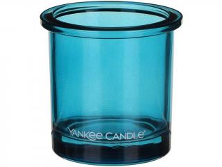 Yankee Candle – svícen na votivní svíčku Pop, modrá